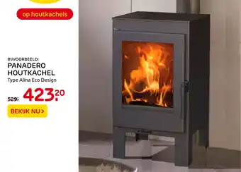 Praxis Panadero Houtkachel Type Alina Eco Design aanbieding