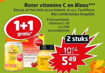 Trekpleister Roter vitamine C en Blags*** aanbieding