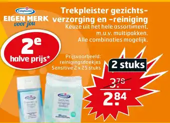 Trekpleister Trekpleister gezichts- K verzorging en -reiniging aanbieding