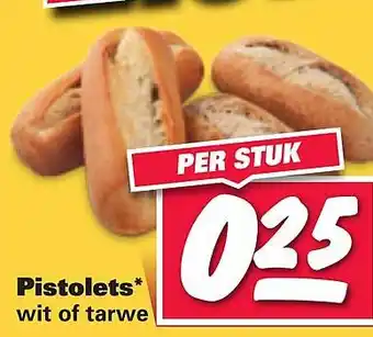 Nettorama Pistolets wit of tarwe aanbieding