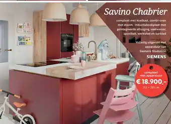 Superkeukens Savino Chabrier aanbieding