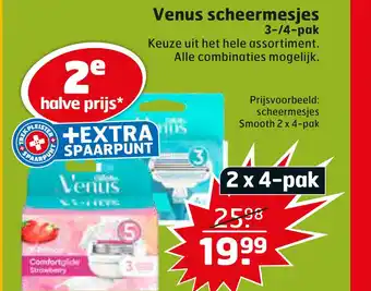 Trekpleister Venus scheermesjes 3-14-pak aanbieding