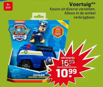 Trekpleister Voertuig** aanbieding