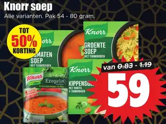 Dirk Knorr soep aanbieding