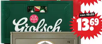 Dirk Grolsch krat 16 of 24 flessen aanbieding