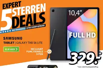 Expert Samsung tablet | galaxy tab s6 lite aanbieding