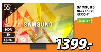 Expert Samsung qled 4K tv | qe55q95t aanbieding