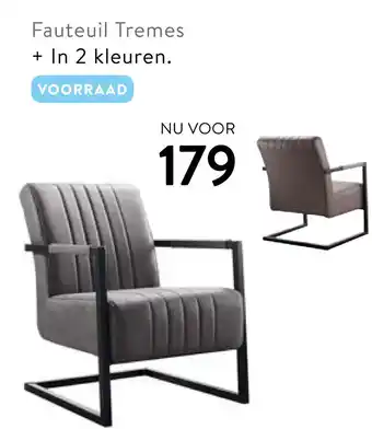 Profijt Meubel Fauteuil tremes aanbieding