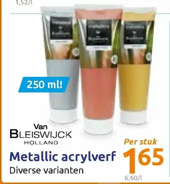 Action Metallic acrylverf aanbieding