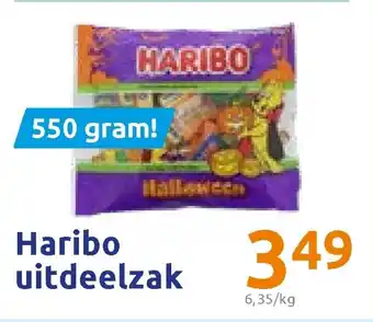 Action Haribo uitdeelzak 550g aanbieding