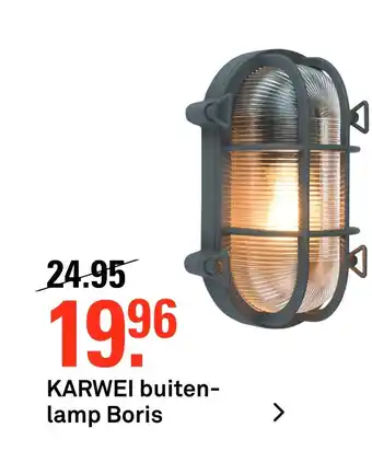 Karwei KARWEI buitenlamp Boris aanbieding