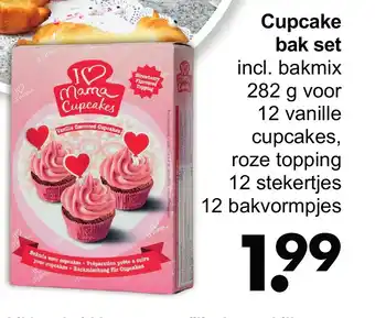 Wibra Cupcake bak set aanbieding