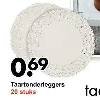 Wibra Taartonderleggers aanbieding