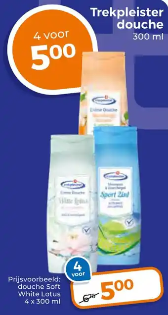Trekpleister Trekpleister douche 300 ml aanbieding