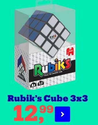 Bol.com Rubik's Cube 3x3 aanbieding