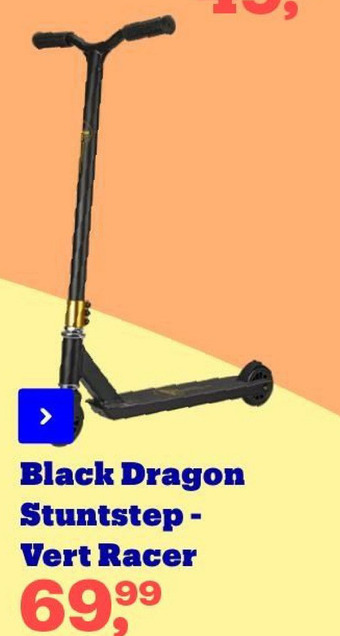 Bol.com Black Dragon Stuntstep - Vert Racer aanbieding