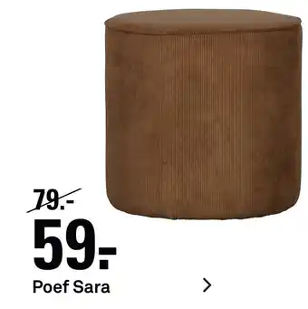 Karwei Poef Sara aanbieding