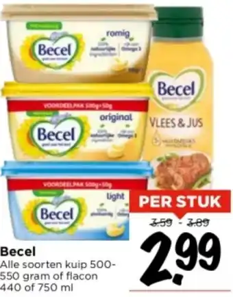 Vomar Voordeelmarkt Becel aanbieding