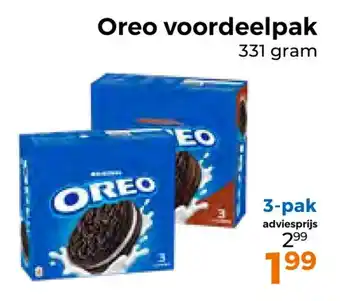 Trekpleister Oreo voordeelpak 331 gram 3-pak aanbieding