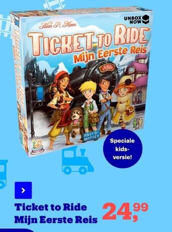 Bol.com Ticket to Ride Mijn Eerste Reis aanbieding