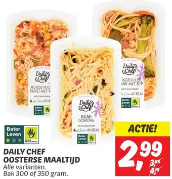 Dekamarkt DAILY CHEF OOSTERSE MAALTIJD  300 of 350 gram. aanbieding