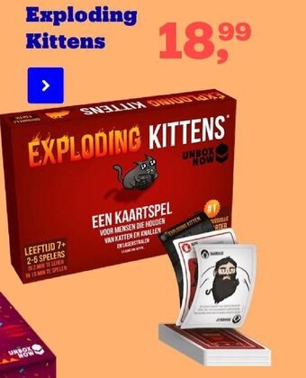 Bol.com Exploding Kittens aanbieding
