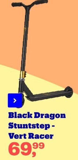 Bol.com Black Dragon Stuntstep- Vert Racer aanbieding