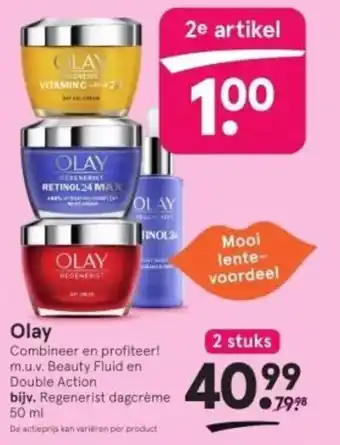 Etos Olay 50ml aanbieding