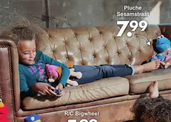 Wibra Pluche Sesamstraat aanbieding