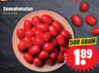 Dirk Snoeptomaten 500g aanbieding