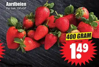 Dirk Aardbeien 400g aanbieding