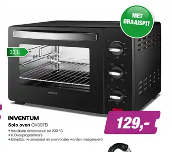 EP Inventum Solo oven OV307B aanbieding