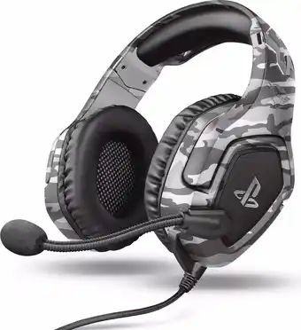 Bol.com Trust GXT 488 Forze – Bedrade Gaming Headset - Geschikt voor PS4 & PS5 - Camo Grijs aanbieding