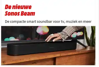 MediaMarkt De nieuwe Sonos Beam aanbieding