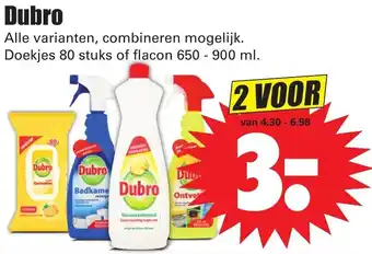 Dirk Dubro assortiment aanbieding