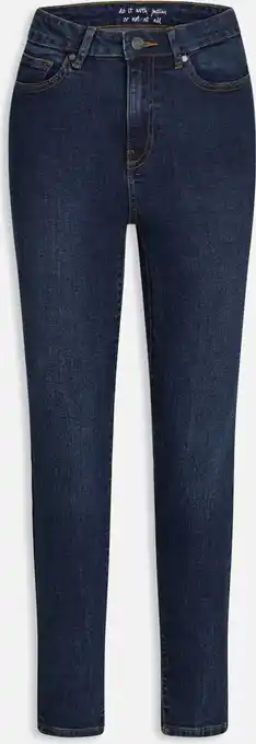 Bol.com SISTERS POINT Owi-Slim1 Dames Jeans - M.blue Wash - Maat XL aanbieding