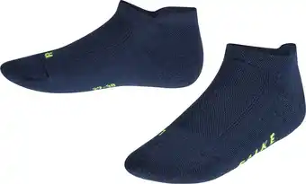 Bol.com FALKE Cool Kick anatomische pluche zool functioneel garen sneakersokken kinderen blauw - Maat 31-34 aanbieding