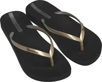 Bol.com Ipanema Anatomic Shine Slippers Dames - Black - Maat 38 aanbieding