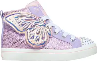 Bol.com Skechers Twi-Lites 2.0-Butterfly Wishe Meisjes Sneakers - Lila/ Multicolour - Maat 33 aanbieding