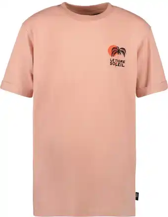 Bol.com Cars Jeans Kids Drayco Jongens T-shirt - Peach - Maat 16 aanbieding