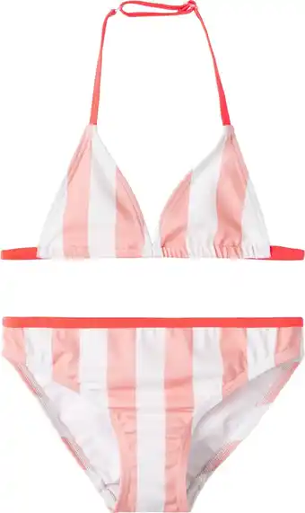 Bol.com NAME IT NKFFELINA TRIANGLE BIKINI BOX CAMP Meisjes Bikini - Maat 134/140 aanbieding