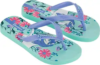 Bol.com Ipanema Temas Kids Slippers Dames Junior - Green/Blue - Maat 33/34 aanbieding