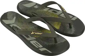 Bol.com Rider R1 Graphics Slippers Heren - Green - Maat 47 aanbieding