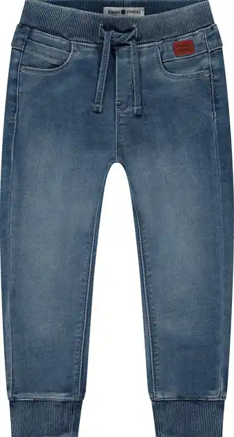 Bol.com Stains and Stories boys jogg denim Jongens Jeans - heavy blue denim - Maat 92 aanbieding