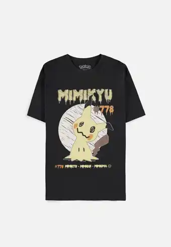 Bol.com Pokémon - Mimikyu Heren T-shirt - 2XL - Zwart aanbieding