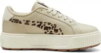 Bol.com PUMA Karmen I Am The Drama Dames Sneakers - Putty-Brown Mushroom-PUMA Black - Maat 37.5 aanbieding