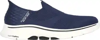 Bol.com Skechers Go Walk 7 - Easy On 2 Heren Instappers - Donkerblauw - Maat 45 aanbieding