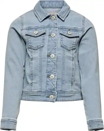 Bol.com ONLY KOGSARA LIGHT BLUE DNM JACKET NOOS Meisjes Jas - Maat 122 aanbieding