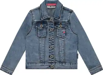 Bol.com Stains and Stories girls denim jacket Meisjes Jas - blue denim - Maat 98 aanbieding