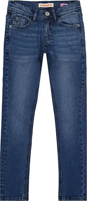 Bol.com Vingino AMIA BASIC Meisjes Jeans - Maat 152 aanbieding